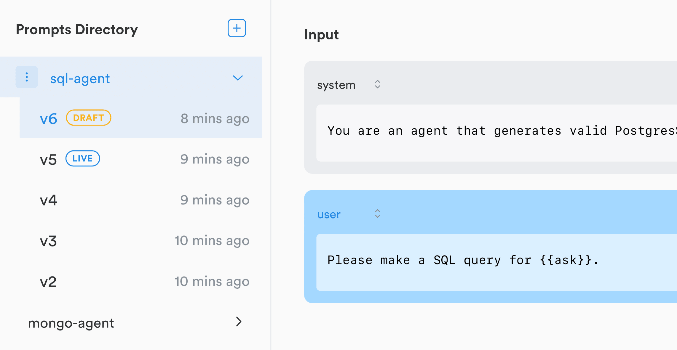 Prompt Management