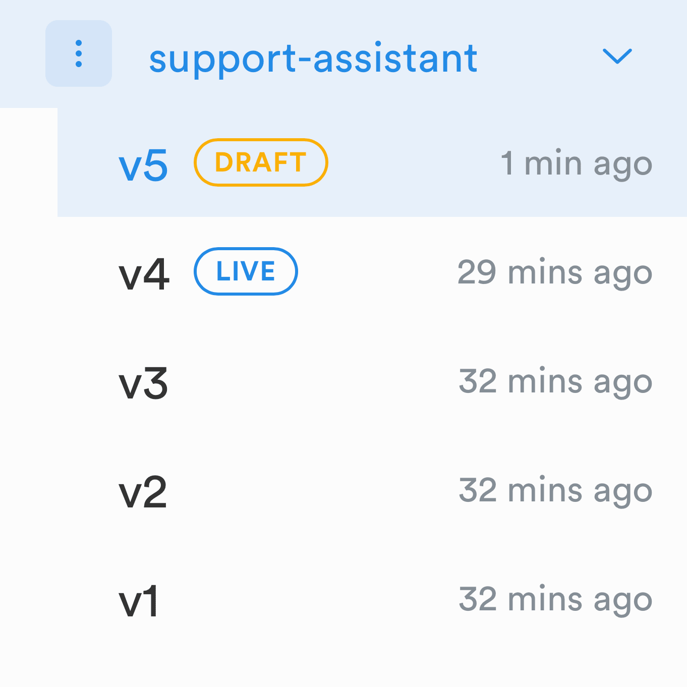 Instant Deployments & Rollbacks